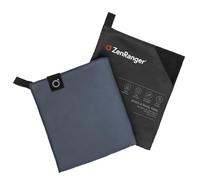 ZenRanger Microfibre Travel & Sports Towel (180 cm x 80 cm) - Highly Absorbent, Soft & Durable, Lightweight & Packable, Odour Resistant - for Camping, Hiking, Beach, Yoga, Swimming (Celestial Blue)