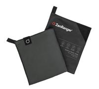 ZenRanger Microfibre Travel & Sports Towel (180 cm x 80 cm) - Highly Absorbent, Soft & Durable, Lightweight & Packable, Odour Resistant - for Camping, Hiking, Beach, Yoga, Swimming (Slate Grey)