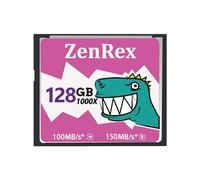 ZenRex - 128GB Compact Flash Memory Card, High Speed UDMA for Camera