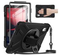 ZenRich Carrying Case for Lenovo Tab M11/K11 LTE 11-inch 2024(TB-330FU/330XU),Heavy Duty Rugged Full-Body Protective Case with Screen Protector/360 Rotating Stand/Hand Strap/Shoulder Belt