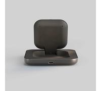 Zens Magnetic Nightstand Wireless Charger (2026), MagSafe & Qi2 15W Wireless Charger for iPhone/AirPods, Includes 20W Power Adapter (EU/UK/US) & 1.5M Integrated Cable, Black