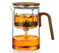 ZENS Magnetic Tea Infuser Teapot for Loose Leaf Tea,830ml Magic Teapot