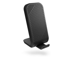 Zens Modular Bundle: Stand Main Station Wireless Charger + Single Extension Wireless Charger (Incl Wall Charger) - Black