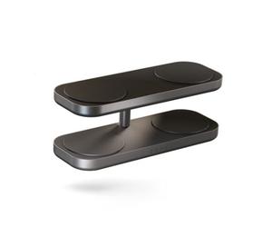 Zens Quattro Wireless Charger Pro 4 (Incl. Wall Charger) - Black