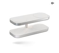 Zens Quattro Wireless Charger Pro 4 (Incl. Wall Charger) - White