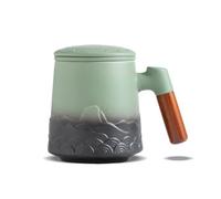 ZENS Tea Infuser Mug with Lid, 500ml Tea Infuser Cup for Loose Leaf Tea