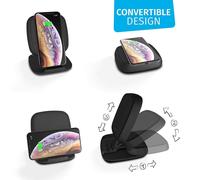 ZENS Universal Qi 10W Fast Wireless Charger Pad Stand iPhone 11 Samsung Ultra