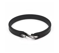 ZENSE - Men's Leather Bracelet with Black Clasp ZB0353