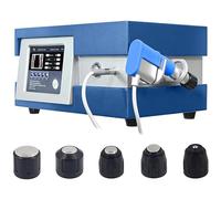 ZenSeFarin Extracorporeal Shockwave Therapy Machine for ED Treatment and Pain Relief Muscle Deep Tissue Massager, Multifunctional Pneumatic Shockwave Therapy Device with 5 Massage Head