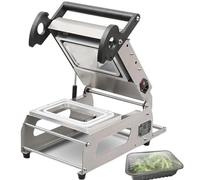 ZenSeFarin Manual Food Tray Sealer Machine, Semi Automatic Food Take Away Packing Machine, Sandwich Tray Heat Sealer for Cake, Bento, Honey, 260/320 mm Film Width, 7~8 Times/Minute 260mm