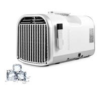 ZenSeFarin Mini Portable Air Conditioner for Bedroom,Tent & Caravan,1500W/1300W Cooling Capacity,Compact 4-Mode Cooling Unit 1-12H Timer,Touch & Remote Control No Drainage Needed 1500W
