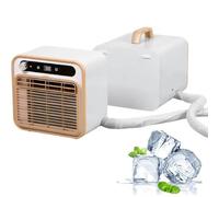 ZenSeFarin Portable Air Conditioner, 1500W Quiet Cooling Unit with 130m3/h Airflow, 12H Timer, Touch/Remote Control, Lightweight Multi-Scene Use for Camping/Truck/RV/Bedroom 1.5mconnectingpipe