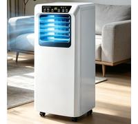 ZenSeFarin Portable Air Conditioners Smart Portable AC Unit with Cool Fan Dehumidifier Sleep 24H Timer Remote Window Kit No Wall Required Cooling Fan 120° Oscillation Cooling AC Unit for Room Office
