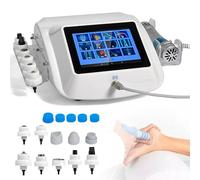 ZenSeFarin Shockwave Therapy Machine, Electromagnetic Shock Wave Machine with 10 Massage Head, Extracorporeal Radial Shock Wave Therapy Machine for Physical Pain Relief