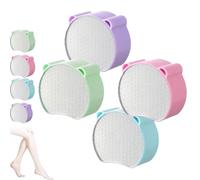 Zensilk Crystal Hair Eraser, Reusable 2-in-1 Exfoliating and Hair Removal Tool, for Women Legs Face Arms Body (Mix)