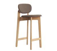 Zenso Wood Barstool Barstool with Seat Pad and Back Pad Zeitraum