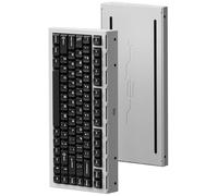 ZENT75-HE Aluminum 75% Wired Magnetic Keyboard, Gateron Jade Pro Switches, Hall Effect Keyboard with Adjustable Actuation, 0.01mm Rapid Trigger, 8000Hz Polling, 0.125ms Latency, RGB Backlit (White)