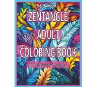 Zentangle Adult Coloring Book
