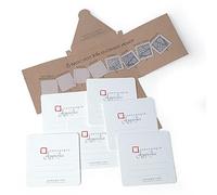 Zentangle Apprentice Paper Tiles - 21 (White) Great for Beginners, Adults, Kids. Wonderful for Schools to use with Children