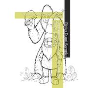 Zentangle Backyard Encounters: Bigfoot at Play: 61 Humorous and Playful Bigfoot Adventures - Whimsical Zentangle Coloring Patterns for Relaxation, Laughter, and Imagination