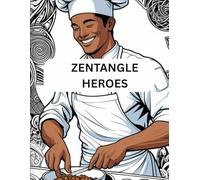 ZENTANGLE HEROES| 70 PAGES|PAPERBACK: THE ART THERAPY