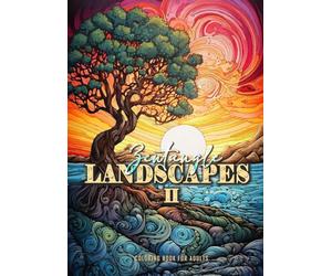 Zentangle Landschaften Malbuch für Erwachsene 2: Wunderschöne Landschaften im Zentangle Stil zum träumen und entspannen | Ausmalbuch Landschaften: ... scenes zentangle landscapes coloring book