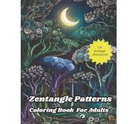 Zentangle Pattern Coloring Book for Adults