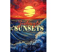 Zentangle Sunsets Coloring Book for Adults: Zentangle Coloring Book for AdultsSunset Coloring Book for Adults A4