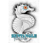 Zentangle Tiere Malbuch für Erwachsene: Tiere im Zentangle Stil - Mandala Tiere Malbuch - zentangle Malbuch für Erwachsene - Tier Malbuch: Zentangle ... Animals Coloring Book for Adults A4