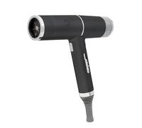 Zenten Salon Professional T-Shape New Concept Ultra Liteweight Hair Dryer 1800w Black with 2 nozzles and a diffusser Ideal Travel Hair Dryer