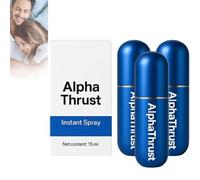 ZENTHECA AlphaThrust Intimacy Spray, Instant Sensation for Natural Feeling, Enhanced Charisma, Fast-Acting (3pcs)