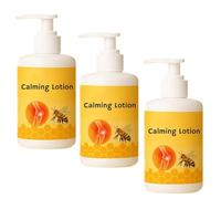 Zentheca Calming Lotion, Zentheca Bee Venom Pain-Relief Bone Healing Cream, Natural Ingredients, Joint & Bone Soothing Healing for Back, Neck, Hands, Knees (3Pcs)