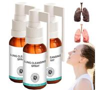 Zentheca Lung Cleansing Spray, Medilisk Lung Cleansing Spray, Zentheca Lung Spray, Herbal Lung Cleanse Mist, Nasal Congestion Relief, Powerful Lung Support & Cleanse, Lungs Care Essence (3Pcs)