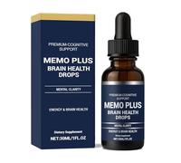 Zentheca Memoplus Brain Health Drops, 30ml Memoplus Brain Health Drops, Natural Plant Formula (1)