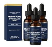 Zentheca Memoplus Brain Health Drops, 30ml Memoplus Brain Health Drops, Natural Plant Formula (3)