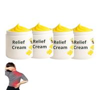 Zentheca Relief Cream, Professional Bee Venom Joint cream, Zentheca BeeThera Bee Venom Pain Relief cream, Bone Healing cream, Natural Ingredients, for Back, Neck, Hands, Knees (4 Bottle)