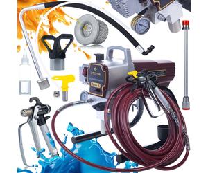 Zenthril Paint Sprayer Force A | 1500W 20MPa 1.8L/min 0.019" Nozzle Set