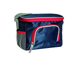 Zento Elite Cool Bag|3.5L capacity|5hrs| HoldsUp To 6 Cans| Sunburst Design, Insulated Lining & Ripstop Fabric Keeps Your Snacks Fresh-Travel/Camping/Picnic | Blue