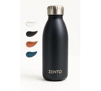 Zento Stainless Steel Insulated Vacuum Water Bottle-500ml, Thermo-Shield Technology, BPA-Free, Cold for 24 Hours & Hot for 12 Hours, Reusable Drinking Bottle with Multi-Purpose Use (Metallic Slate)