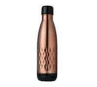 Zento Stainless Steel Insulated Vacuum Water Bottle-500ml, Thermo-Shield Technology, BPA-Free, Cold for 24 Hours & Hot for 12 Hours, Reusable Drinking Bottle with Multi-Purpose Use (Diamond Copper)