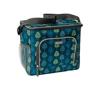 Zento Woodland Cool Bag|16L capacity|6hrs| Holds up to 24 Cans| Sunburst Design, Insulated Lining & Ripstop Fabric Keeps Your Snacks Fresh-Travel/Camping/Picnic | Green