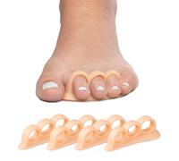 Zentoes Hammer Toe Straighteners, Flexible Hammer Toe Separator Cushion (Soft Support, Beige), OSFM