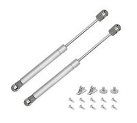 ZENVALY Gas Strut, 2 Pcs Slow Close Hinges, Soft Close Gas Spring, Lift Stay Support, Soft Open Lid Stay Gas Spring Gas Lift Support Hinges for Kitchen Cabinet Cupboard Desk Toy Box Cabinet, 100N