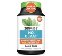 Zenwise Health No Bloat - Probiotics, Digestive Enzymes - Ginger, Dandelion, and Lactase to Improve Digestion (48 Count)
