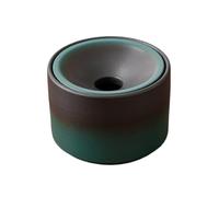 ZENY896V Ashtray Green Gradient Ashtray with Lid Simple Design Solid Color Windproof Suitable for Chinese Office Use Small Size Ashtrays for Home
