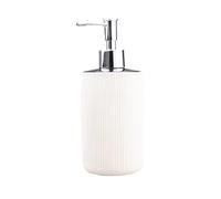 ZENY896V Soap Dispenser Bathroom Simple vertical-striped ceramic soap dispenser/shower gel pump bottle for hotels and guesthouses Soap Dispenser for Kitchen