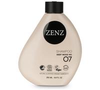 ZENZ Organic Deep Wood Shampoo No. 07 strengthening shampoo for dry and curly hair 250 ml