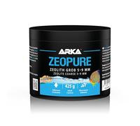 ARKA - Zeopure Zeolite - premium zeolite filter media, prevention of unwanted algae growth, toxins and heavy metals, for every salt & freshwater aquarium, multicolor, 500 ml / 425g, ZEOAMDG