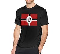 Zeon Gundam Flag Men's T Shirt Short Sleeves O Neck Cotton T-Shirt (XX-Large)