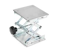 ZEONHAK 150 x 150mm Lab Scissors Lift, 6 x 6 Inch Lab Jack Stand, Scissor Lift Platform Lift Height Range from 75mm to 260mm, 1.2KG